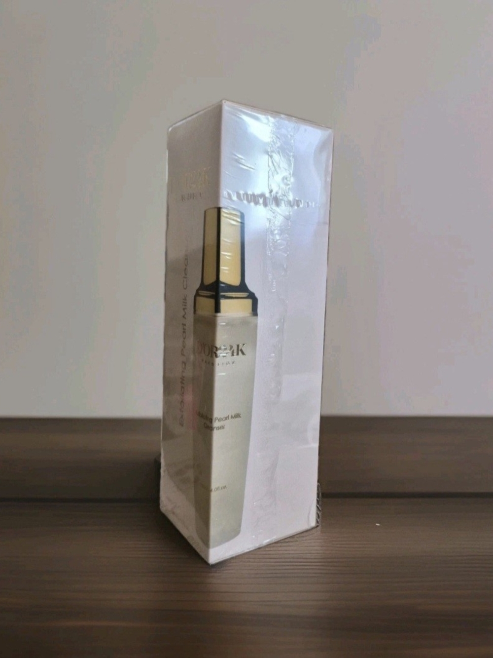 D'OR24K Prestige Exfoliating Pearl Milk Cleanser 4oz 120ml 24K Gold Luxury NIB